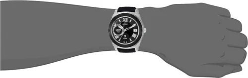 Miniatura 3 de GUESS - Reloj inteligente de silicona para hombre, acero inoxidable, con pantalla táctil
