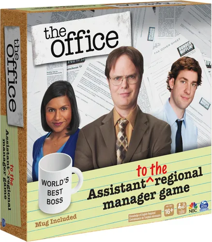 The Office TV Show, asistente del juego de fiesta de gerente regional, para adultos y adolescentes a partir de 16 años