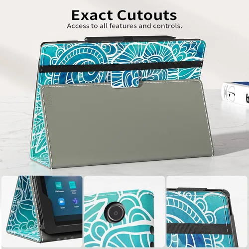 Miniatura 5 de VORI Funda para tableta Amazon Kindle Fire Max 11 (13ª generación, versión 2023), funda plegable delgada con función de encendido/apagado automático