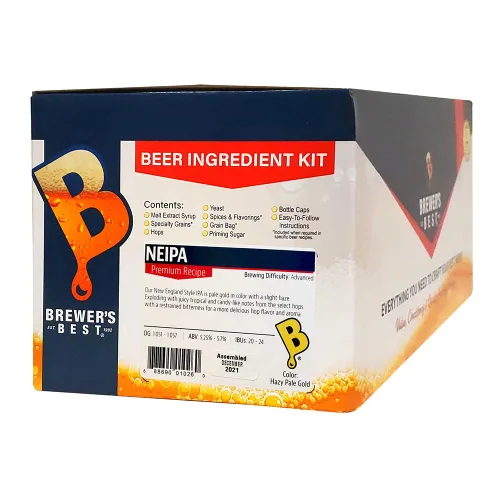 Miniatura 2 de Brewer's Best NEIPA (New England IPA) Kit de ingredientes para hacer cerveza de cinco galones