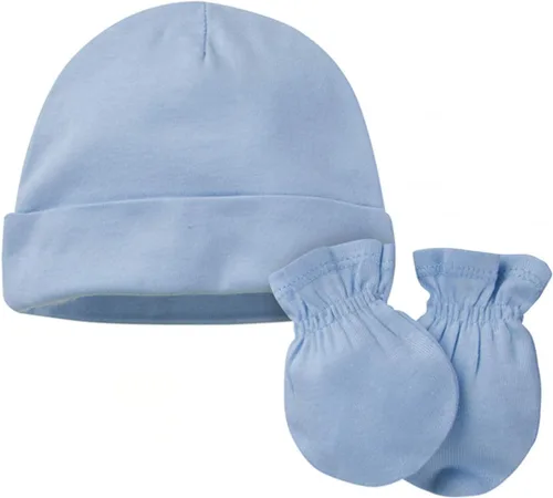 Miniatura 5 de Onesies Brand Juego de gorro y manoplas unisex para bebé de 12 piezas