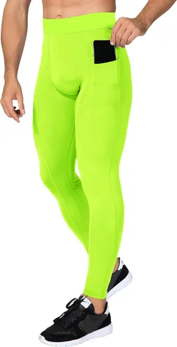 Miniatura 75 de SPVISE Pantalones de compresión para hombre, leggings para deportes, gimnasio, mallas atléticas frescas y secas, capa base para correr, fútbol