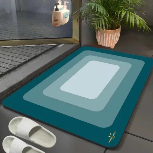 Miniatura 6 de Tapetes de baño para baño - 20 x 30 pulgadas -Alfombras de baño finas para debajo de la puerta - Secado rápido - Alfombra de baño absorbente
