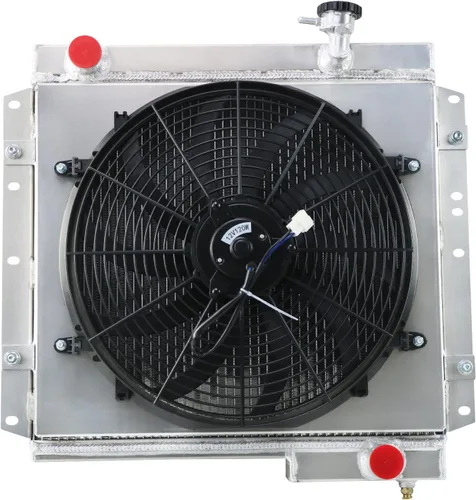 Miniatura 2 de Relé de ventilador de cubierta de radiador de 4 filas para Toyota Land Cruiser FJ40 FJ45 MT 3.9L 4.2L 1960-1984