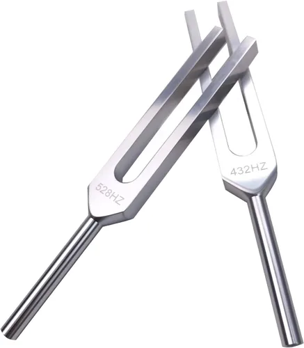 Miniatura 6 de Tuning Forks 528 Hz Diapason ponderado diapason diapason