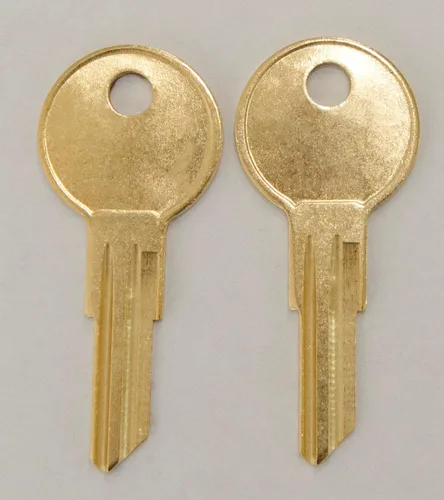Dos llaves de repuesto para archivador Herman Miller, muebles de oficina cortados a números de llave de UM227 a UM350 precortados a código (um335)
