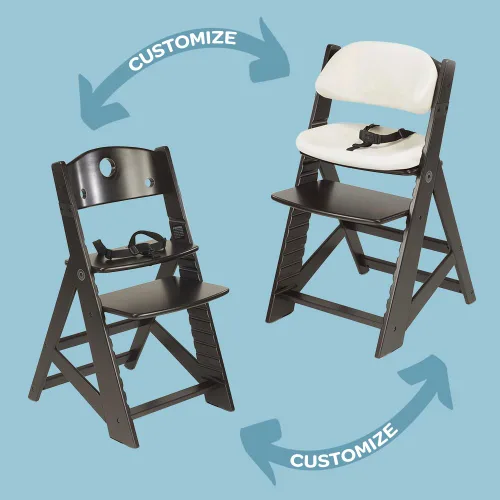 Miniatura 3 de Keekaroo Silla Infantil con Cojines Confort en Espresso y Aqua, 0055224KR-0001