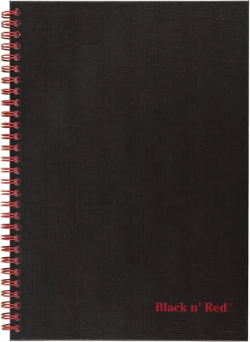 Miniatura 12 de Black n' Red Cuaderno, Diario de Negocios, 8-1/4" x 5-1/4", 70 Hojas, Rayado, Papel Optik, Aplicación Scribzee, Tapa Dura, Encuadernado con Alambre