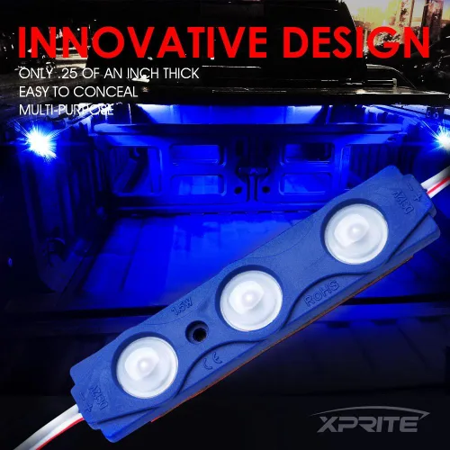 Miniatura 2 de Juego de luces LED DL-001-L3, #2 Azul