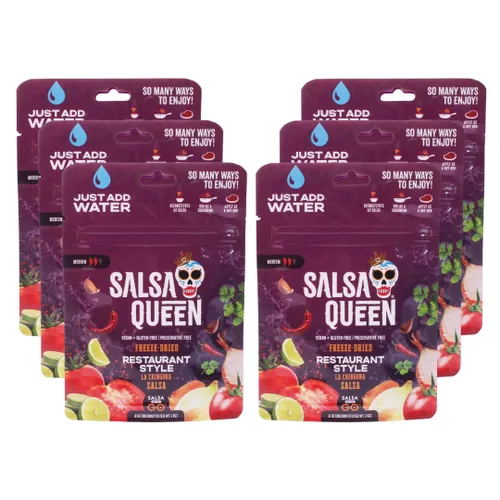 Miniatura 29 de Salsa Queen Salsa gourmet de chile rojo liofilizado Ingredientes frescos Vida útil de más de 3 años No necesita refrigeración Vegana