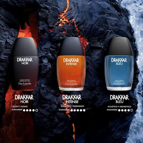 Miniatura 5 de Guy Laroche Drakkar Noir Eau De Toilette para Hombre 6.7 Spray oz