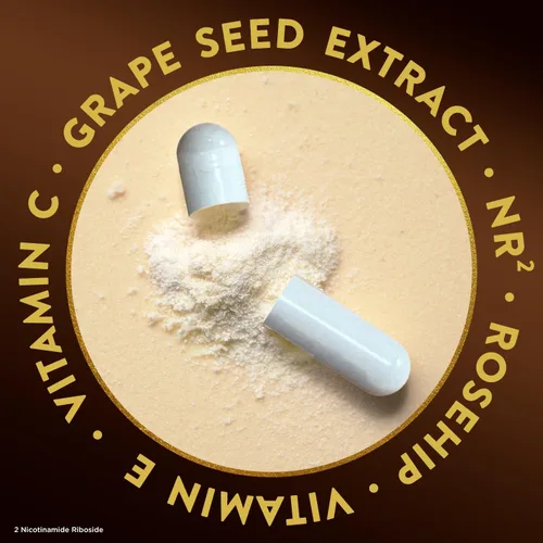 Miniatura 5 de Swisse Plus NAD+ Beauty Restore Ingredientes clínicamente probados Suplemento NAD+ para hombres y mujeres Apoya la formación de colágeno