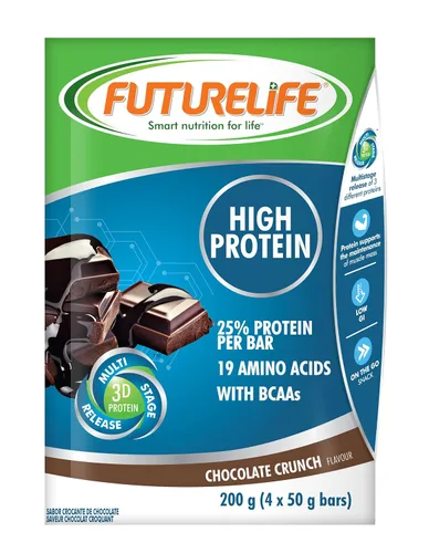 FUTURELIFE Barras inteligentes | Barra alta en proteínas y Lite | Barra de 1.76 onzas por barra | 25% de proteína por barra | 19 aminoácidos |