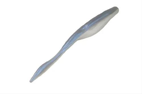 Miniatura 5 de Strike King KVD Perfect Plastics - Señuelo de pesca con sábalo de cafeína, cebo de plástico suave, cola de burbujas única rellena de aire, sal