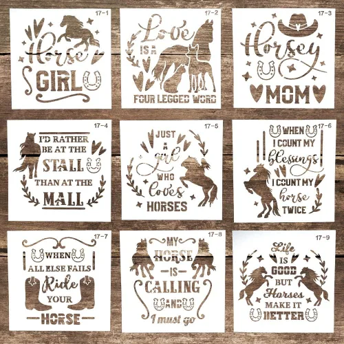 Plantilla decorativa reutilizable de letras para manualidades, álbumes de recortes, pintura en pasteles, galletas, madera, lienzo, piso, pared (5.9