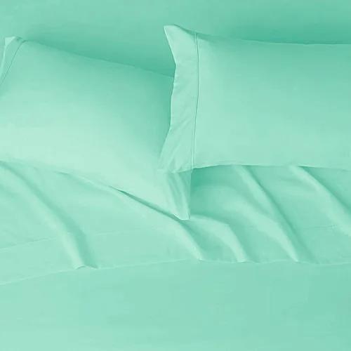Miniatura 39 de Juego de sábanas de tamaño King, 4 piezas, sábanas negras King, sábanas de lino ultra suaves y transpirables para cama tamaño King, sábanas de cama