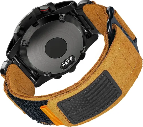 Miniatura 9 de Compatible con la Correa de Reloj Garmin, Correa Deportiva de Nylon Super Resistente con Diseño de Bucle Tejido, Banda de Reemplazo Dura