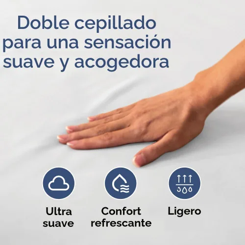 Miniatura 5 de Sábana bajera tamaño King - Sábana inferior única ultrasuave de hotel de lujo con bolsillos profundos de 8-16 pulgadas - Transpirable, refrescante