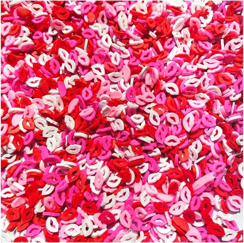 Miniatura 26 de EHOPE - Rodajas de arcilla de polímero blancas con forma de copo de nieve para decoración de uñas, manualidades DIY, pasteles, fundas para teléfono