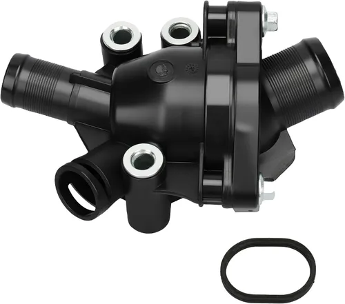 Miniatura 28 de Ensamble de carcasa de termostato IRONTEK con sensor 2L2Z8592AA para Ford Explorer 2002-2010, Explorer Sport Trac 2007-2010, para Mercury