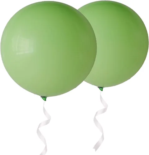 Miniatura 16 de Globos redondos gigantes de 36 pulgadas, paquete de 6 globos de látex negros para sesiones de fotos, bodas, baby shower, decoraciones de fiesta