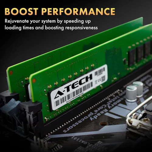 Miniatura 4 de A-Tech 4 GB de RAM para Dell OptiPlex 7050, 5055, 5050, 3050 (torre/SFF) DDR4 2400 MHz DIMM PC4-19200 UDIMM actualización de memoria