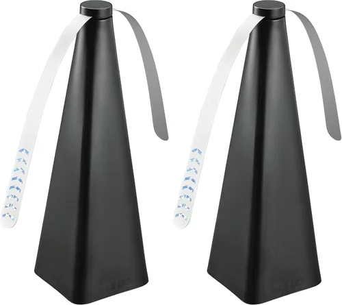Miniatura 8 de Treva Ventilador de insectos, disuasorio de moscas con cuchillas holográficas para limpiar insectos, mosquitos y moscas, ventilador de mosca Plateado