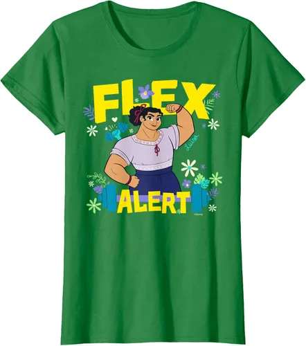 Miniatura 33 de Disney Encanto Luisa Madrigal Flex Alert Camiseta, Negro