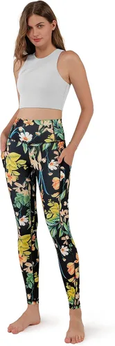 Miniatura 5 de ODODOS High Waist Yoga Pants for Women with Pockets, Tummy Control Running Sports Workout Yoga Leggings