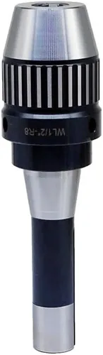 KAKA INDUSTRIAL Portabrocas sin llave Classic Plus de 1/32 in-1/2 in con vástago integral R8