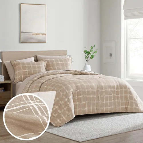 Miniatura 15 de Cathay Home Basic Bedding Home Essential - Juego de ropa de cama de microfibra ultrasuave y ligera, resistente a las arrugas, 6 piezas