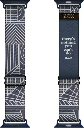 Miniatura 22 de ZOX Correa para Apple Watch, banda elástica con afirmaciones motivacionales y hermosas obras de arte, regalos para hombres, mujeres y niños