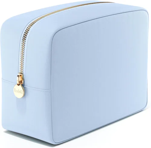 Miniatura 43 de Embla Bolsa de maquillaje de viaje para cosméticos y bolsa de artículos de tocador, bolsa de nailon con cremallera, lindo organizador de maquillaje