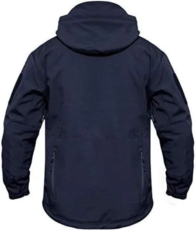 Miniatura 2 de MAGCOMSEN - Chaqueta táctica con capucha para hombre, impermeable, suave, abrigo de invierno