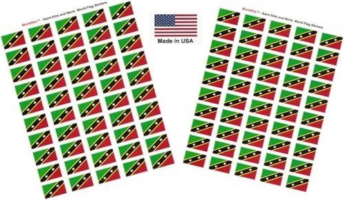 Miniatura 22 de 100 calcomanías de la bandera de Alaska; 1.5" x 1" hechas en Estados Unidos, calcomanías autoadhesivas de la bandera del estado para álbumes