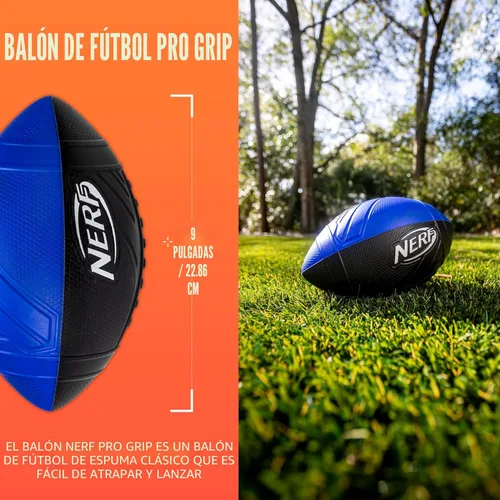 Miniatura 2 de Nerf Pro Grip - Pelota de fútbol americana, azul, pelota de espuma clásica, fácil de atrapar y lanzar, juguetes deportivos, regalos de Navidad