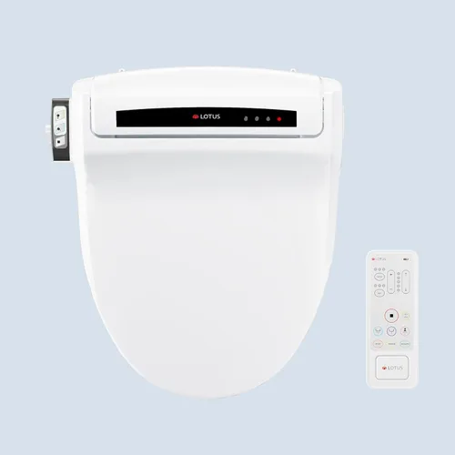 Miniatura 10 de Lotus Bidet ATS-2000 Elongated, Premier Class, Purestream Function(Constipation Relief) Heated Seat With Wireless Remote Control, Unlimited Warm