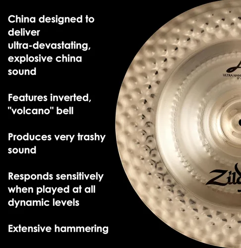 Miniatura 4 de Avedis Zildjian Company Ultra Hammered China - 19 pulgadas