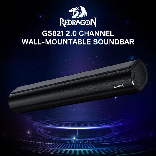 Miniatura 7 de Redragon GS821 Barra de sonido para TV, barra de sonido de audio de cine en casa con HDMI ARC/óptico/BT 5.3, sistema estéreo de alta fidelidad con 3