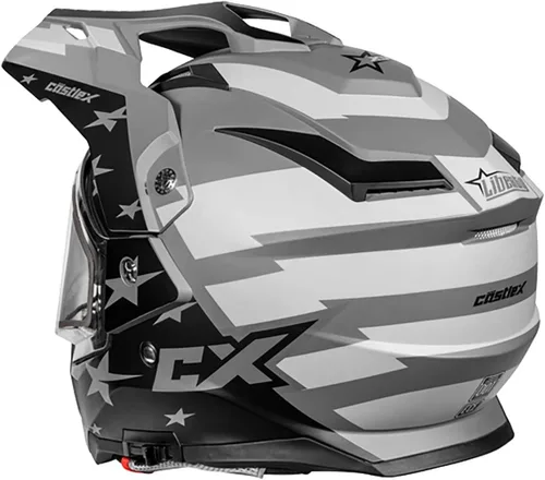 Miniatura 2 de Castle X CX200 Dual Sport - Casco eléctrico para nieve (negro mate, XS)