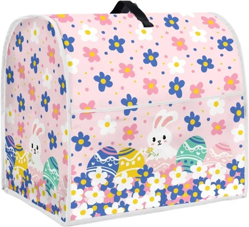 Miniatura 10 de Dreaweet Fall Pumpkin Print Kitchen Mixer Covers for Stand Mixer 4.5-5 qt, Kitchen Aid Accessories and Attachments, Washable