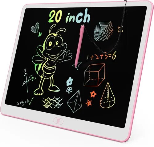 Miniatura 12 de KOKODI Tableta de escritura LCD, regalos para niños y niñas de 3 años, tablero de dibujo de 10 pulgadas, tablero de garabato colorido, tableta