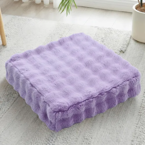 Miniatura 13 de JKMAX 2 Piezas Almohadas de Espuma de Alta Densidad para Piso - Almohadas Grandes Mejoradas para Asientos de Adultos - Cojín de Piso para Exteriores