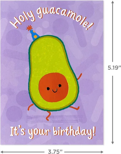 Miniatura 3 de Hallmark - Juego de tarjetas de cumpleaños divertidas (24 tarjetas en blanco con sobres) Chistes de comida, perro, pájaro, nutrias