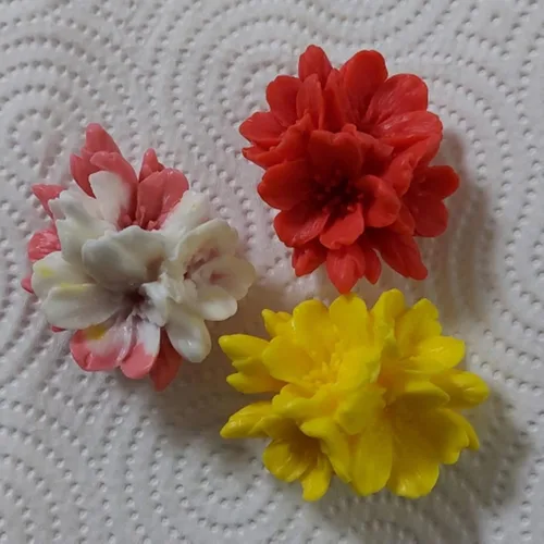 Miniatura 7 de Molde de silicona de Anktily en forma de flor de ciruela, molde para jabón, molde para velas, molde para fondant, molde para chocolate, caramelo