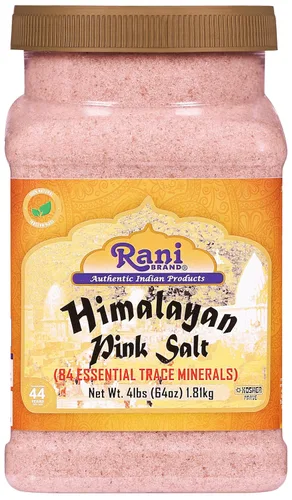 Miniatura 18 de Rani Himalayan Pink Salt Granules 5 in 1 Flavors (Mint, Smokey Garlic, Italian, Pepper, Peri Peri) PET Jar ~ All Natural Vegan Gluten Friendly