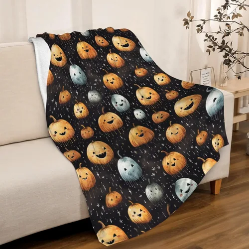 Miniatura 19 de Manta de murciélago de Halloween para bebé, regalo súper suave, manta acogedora para recién nacido, manta de recepción para bebé, manta para cuna