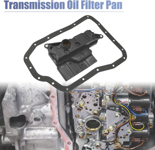 Miniatura 3 de X AUTOHAUX 1 Unidades 35330-48020 3533033050 Transmisión Filtro Aceite Junta Kit para Toyota Highlander 3.5L 2014-2016