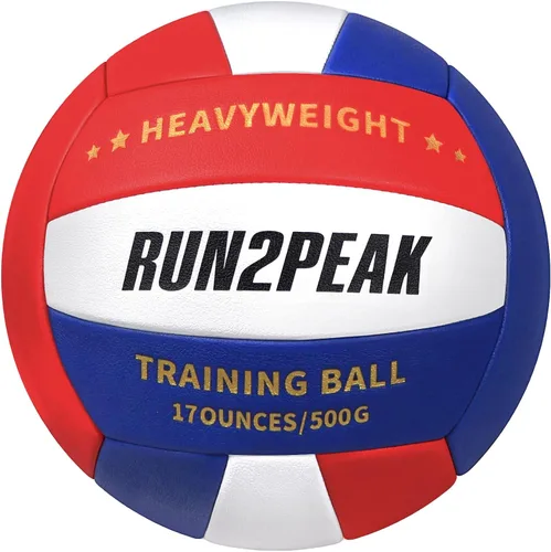 Miniatura 16 de RUN2PEAK Setter Training Volleyball Official Size 5 Volleyballs Heavy Weight Ball PU Practice Volley Balls for Indoor Rebounder Equipment Setters