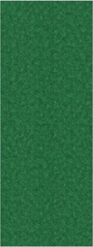 Miniatura 7 de Ottomanson - Tapete antideslizante alargado para interiores y exteriores, diseño de color liso, base de goma, para pasillo, cocina, sala de estar
